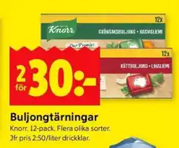 ICA Supermarket Buljongtärningar erbjuda