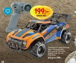 Leklust Radiostyrd Jeep Racing. Med handkontroll., SEK 199 erbjuda