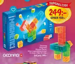 Leklust Geomag Magnetic Blocks Gems, SEK 249 erbjuda