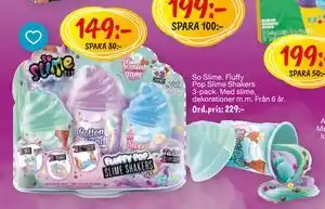 Leklust So Slime. Fluffy, SEK 149 erbjuda