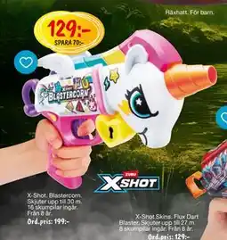 Leklust X-Shot. Blastercorn, SEK 129 erbjuda