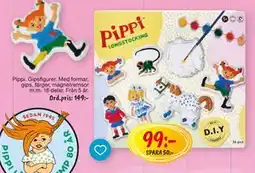Leklust Pippi Gipsfigurer, SEK 99 erbjuda