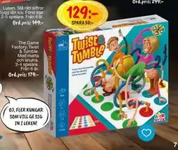 Leklust Twist & Tumble, SEK 129 erbjuda