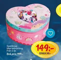 Leklust Speldosa, SEK 149 erbjuda