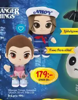 Leklust Stranger Things. Gosedjur., SEK 179 erbjuda