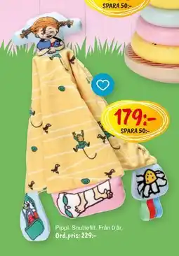 Leklust Pippi Snuttefilt, SEK 179 erbjuda