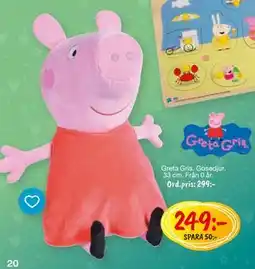 Leklust Greta Gris. Gosedjur., SEK 249 erbjuda