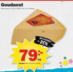 Pekås Goudaost, Medlemspris erbjuda