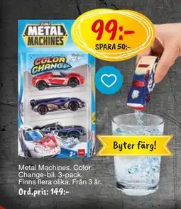 Leklust Metal Machines, SEK 99 erbjuda