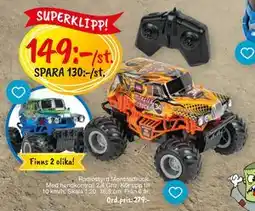 Leklust Radiostyrd Monstertruck, SEK 149 erbjuda