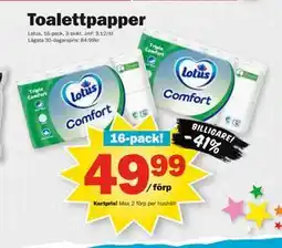 Pekås Toalettpapper, Medlemspris erbjuda