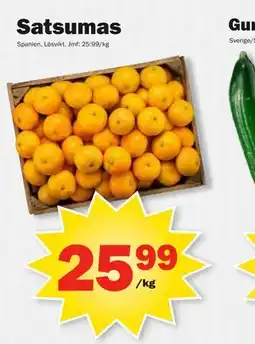 Pekås Satsumas, SEK 25.99 erbjuda
