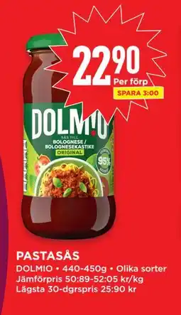 Willys PASTASÅS, SEK 22.9 erbjuda