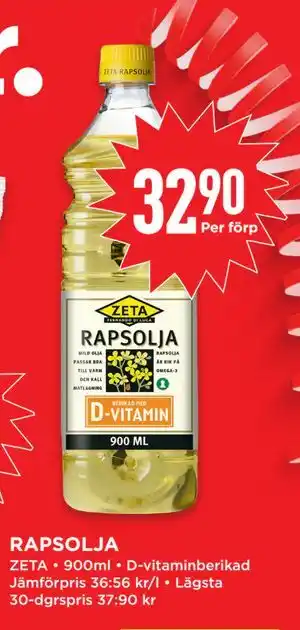 Willys RAPSOLJA, SEK 32.9 erbjuda