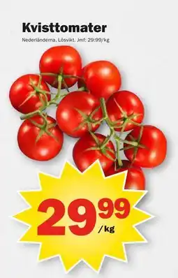Pekås Kvisttomater, SEK 29.99 erbjuda