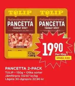Willys PANCETTA 2-PACK, SEK 19.9 erbjuda