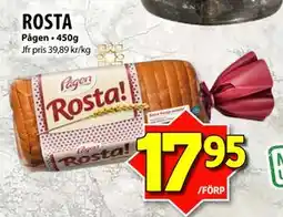Matvärlden Tensta ROSTA, SEK 17.95 erbjuda