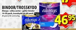 Matvärlden Tensta BINDOR/TROSSKYDD, SEK 46.95 erbjuda