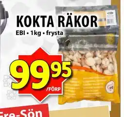 Matvärlden Tensta KOKTA RÄKOR, SEK 99.95 erbjuda