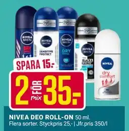ÖoB NIVEA DEO ROLL-ON, SEK 35 erbjuda