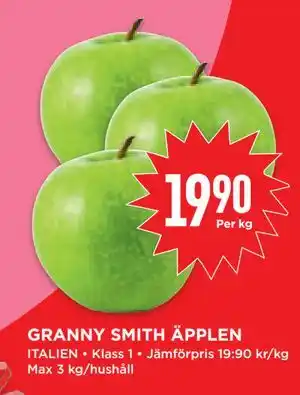 Willys Hemma GRANNY SMITH ÄPPLEN, SEK 19.9 erbjuda
