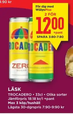 Willys Hemma LÄSK, Medlemspris erbjuda