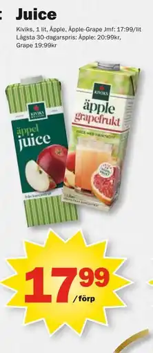 Pekås Juice, SEK 17.99 erbjuda