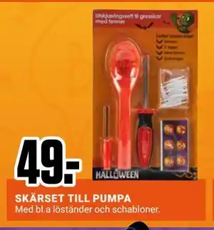 ÖoB SKÄRSET TILL PUMPA, SEK 49 erbjuda