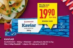 Willys KAVIAR, Medlemspris erbjuda