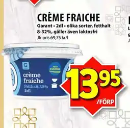 Matvärlden Tensta CRÈME FRAICHE, SEK 13.95 erbjuda
