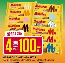 ÖoB MARABOU CHOKLADKAKOR, SEK 100 erbjuda