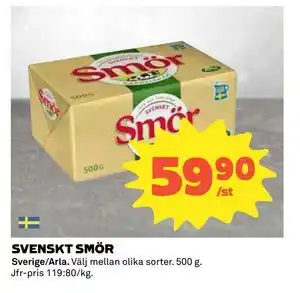 SVENSKT SMÖR, SEK 59.9