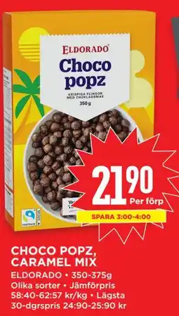 Willys CHOCO POPZ, CARAMEL MIX, SEK 21.9 erbjuda