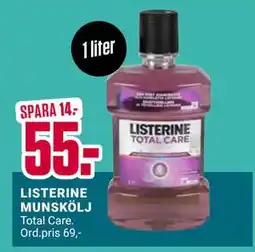 ÖoB LISTERINE MUNSKÖLJ, SEK 55 erbjuda