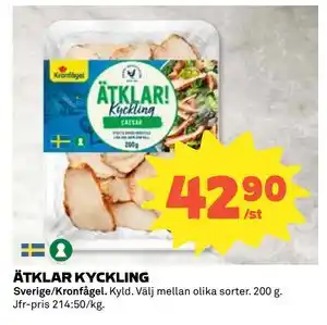 Coop Daglivs ÄTKLAR KYCKLING, SEK 42.9 erbjuda