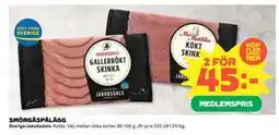 Coop Daglivs SMÖRGÅSPÅLÄGG, Medlemspris erbjuda