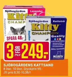 ÖoB SJÖBOGÅRDENS KATTSAND, SEK 249 erbjuda