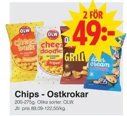 Matöppet Chips - Ostkrokar, SEK 49 erbjuda