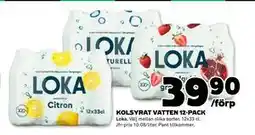 Coop Daglivs KOLSYRAT VATTEN 12-PACK, SEK 39.9 erbjuda
