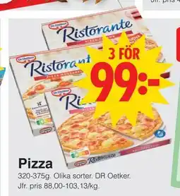 Matöppet Pizza, SEK 99 erbjuda