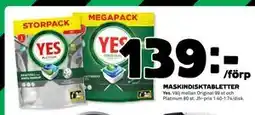 Coop Daglivs MASKINDISKTABLETTER, SEK 139 erbjuda