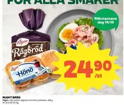 Coop Daglivs MJUKT BRÖD, SEK 24.9 erbjuda