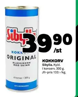 Coop Daglivs KOKKORV, SEK 39.9 erbjuda