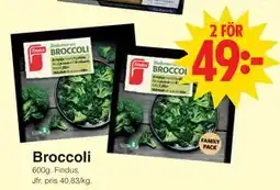 Matöppet Broccoli, SEK 49 erbjuda