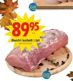 Matöppet Benfri kotlett i bit, SEK 89.95 erbjuda