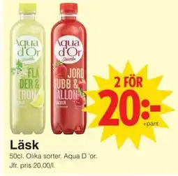 Matöppet Läsk, SEK 20 erbjuda