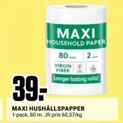 ÖoB Maxi hushållspapper erbjuda