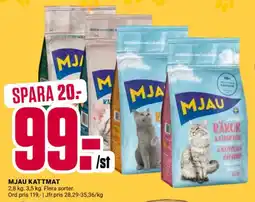ÖoB Mjau kattmat erbjuda