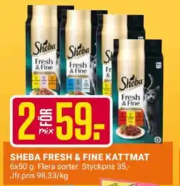 ÖoB Sheba Fresh & fine kattmat erbjuda