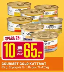 ÖoB Gourmet Gold kattmat erbjuda